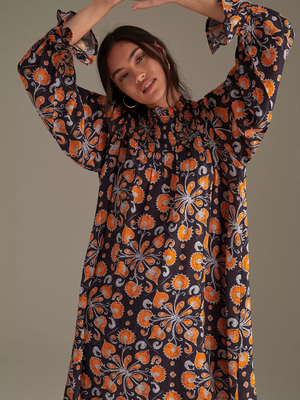 2x  Anthropologie Porridge Darien Tunic Mini Dress